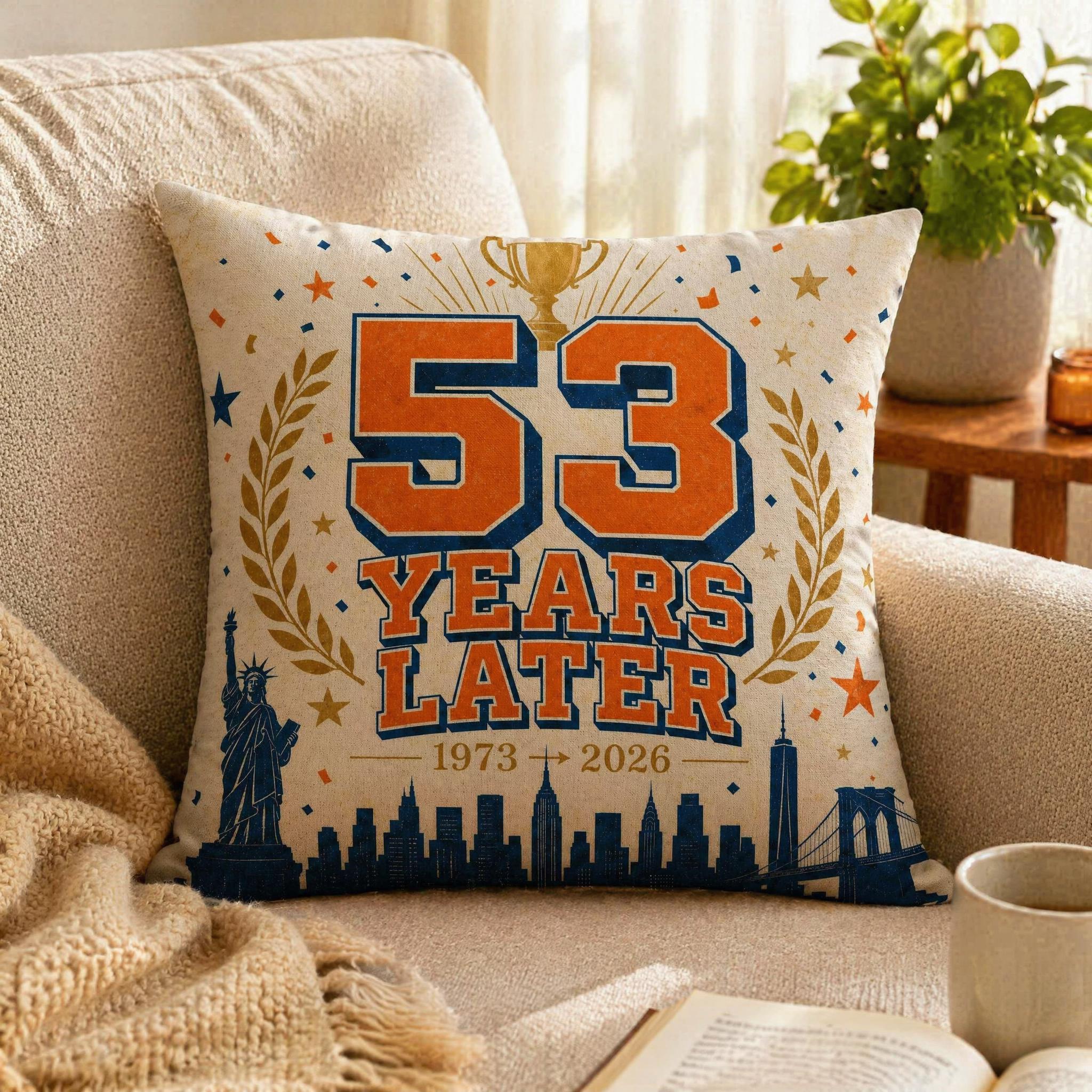 Home Textiles New York - New York Basketball Pillow Cover 53