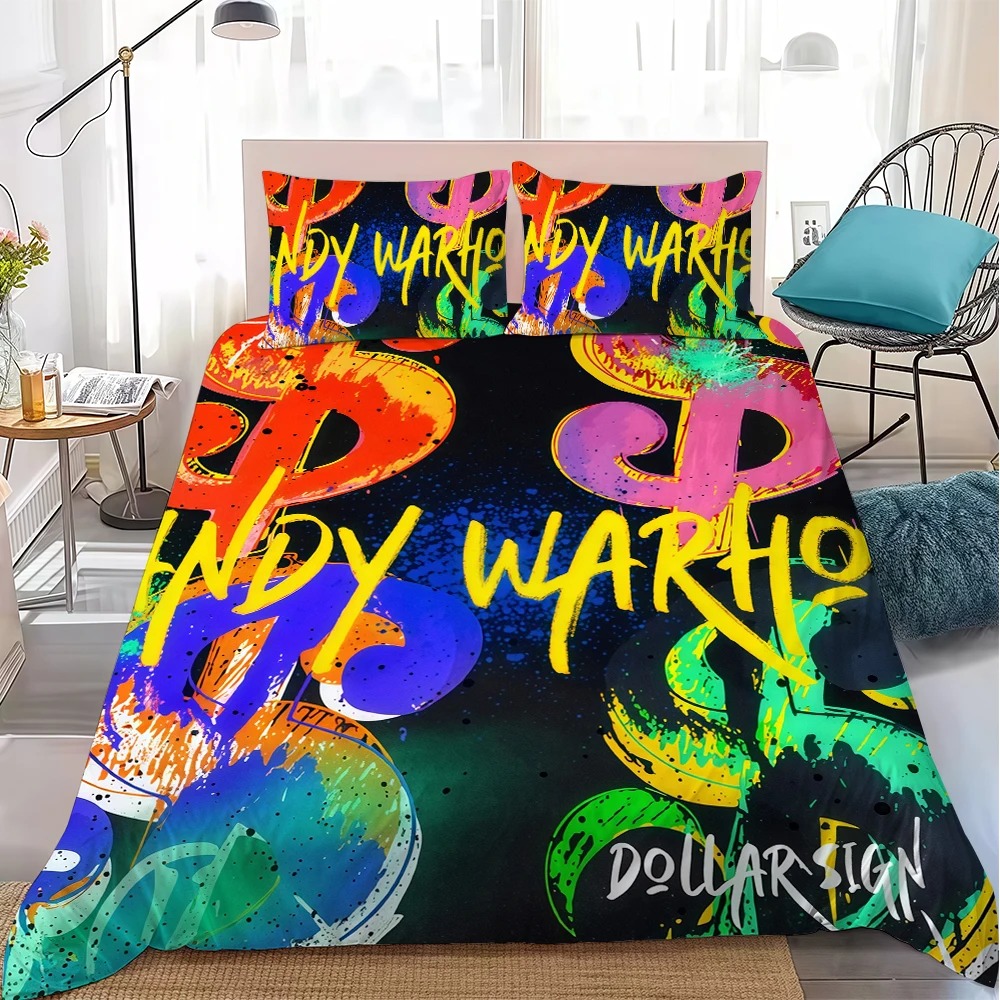 Home Art Textiles - Art Dollar Andy-Warhol Bedding Set Digital