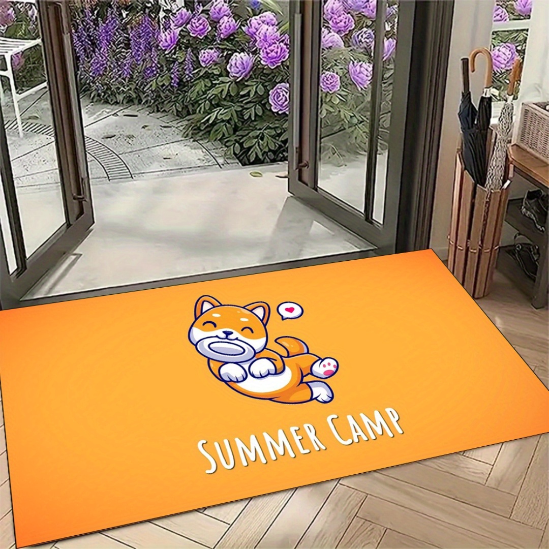 Floor mat with cute cartoon im - Home Textiles Images review and price