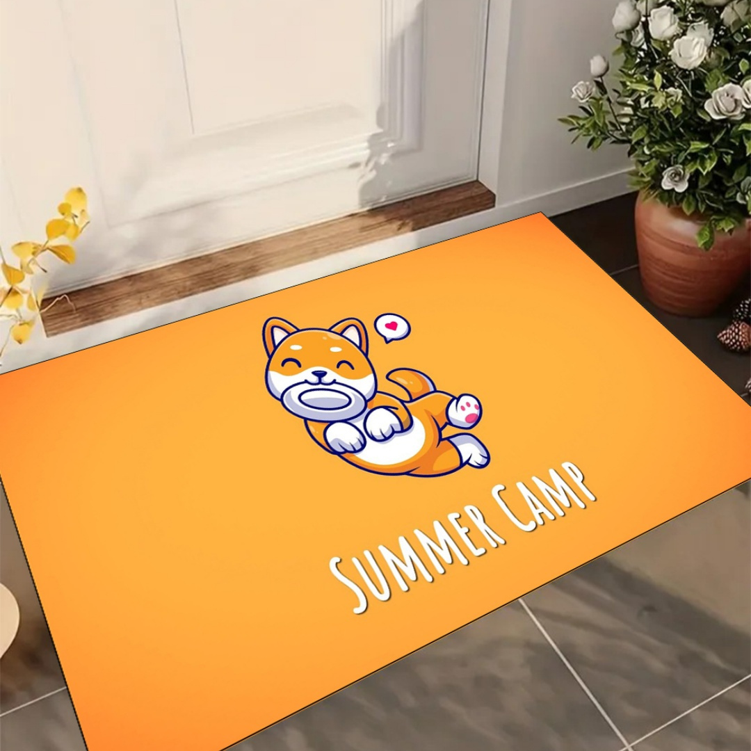 Floor mat with cute cartoon im - Home Textiles Images review and price