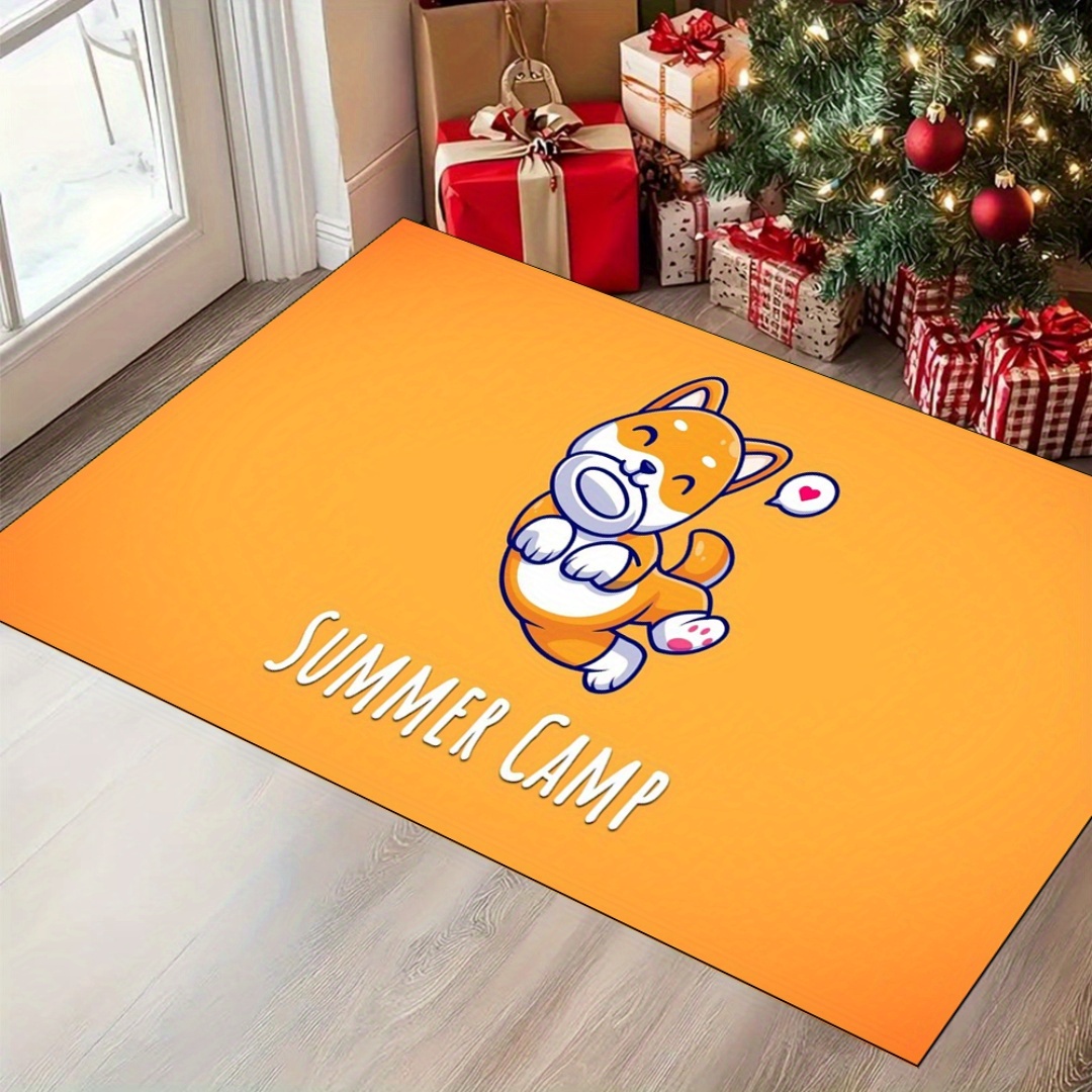 Floor mat with cute cartoon im - Home Textiles Images review and price