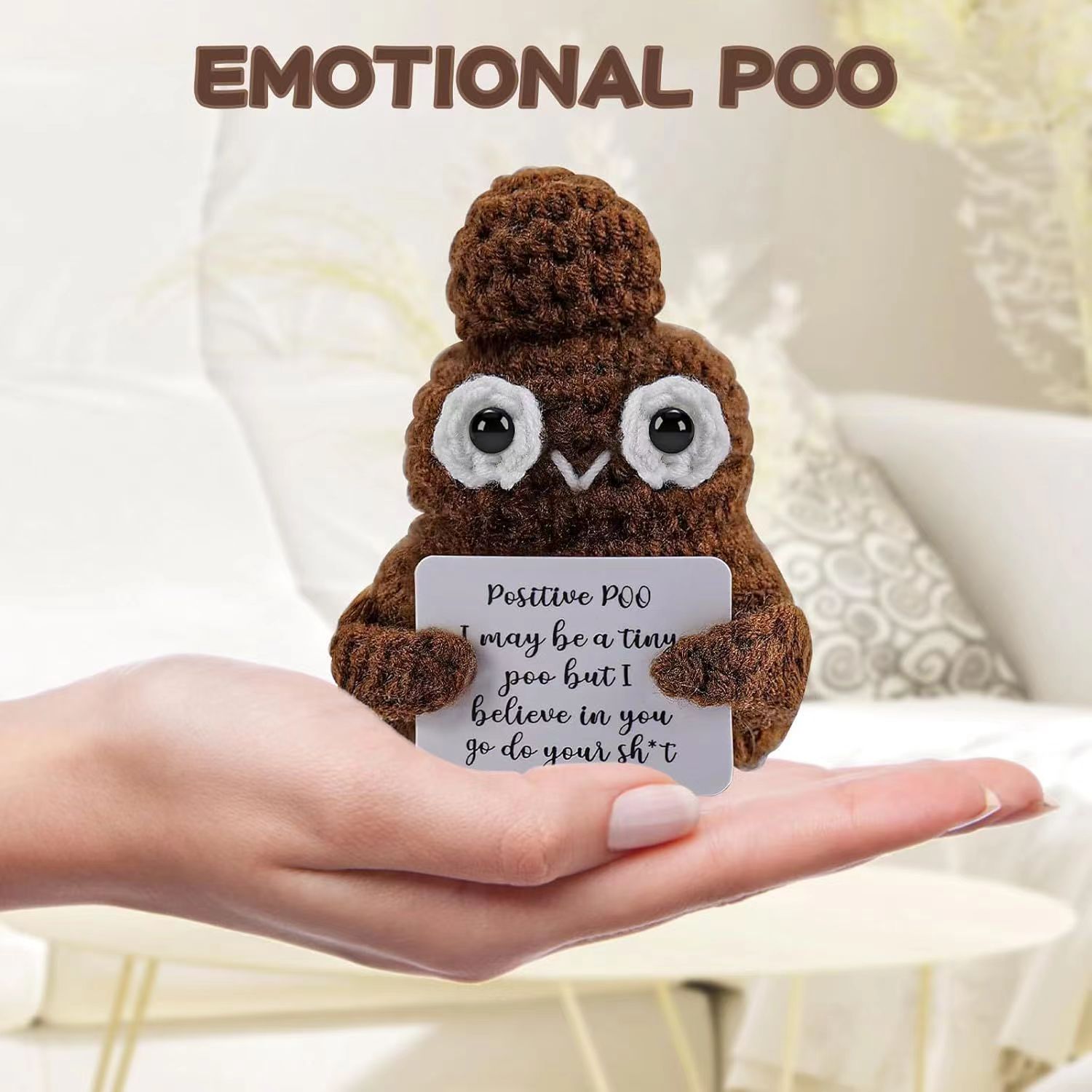 Handmade Funny Crochet Emotion - Home Textiles Today review and price