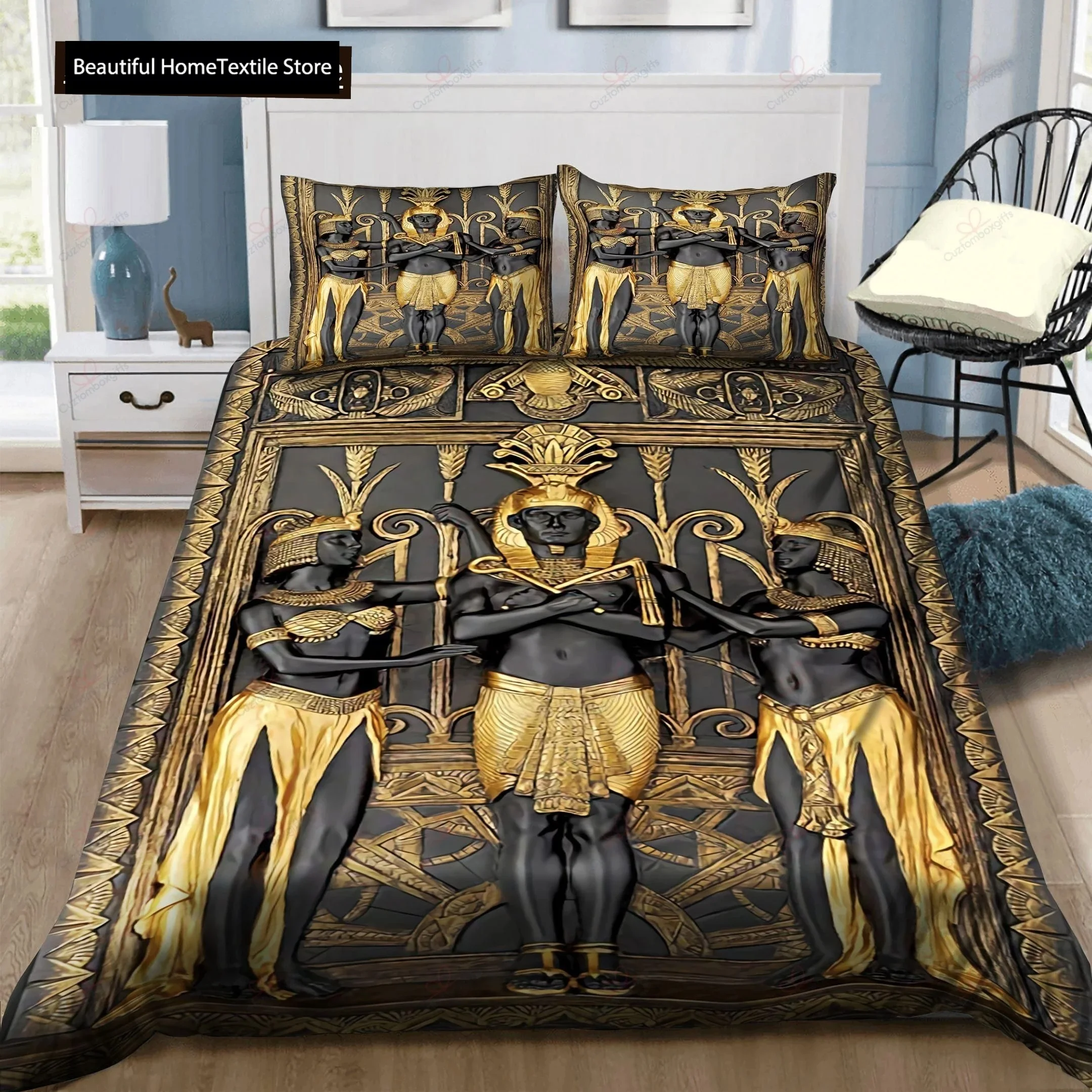 Ancient Egypt Anubis Egyptian  - Home Textiles Egypt review and price