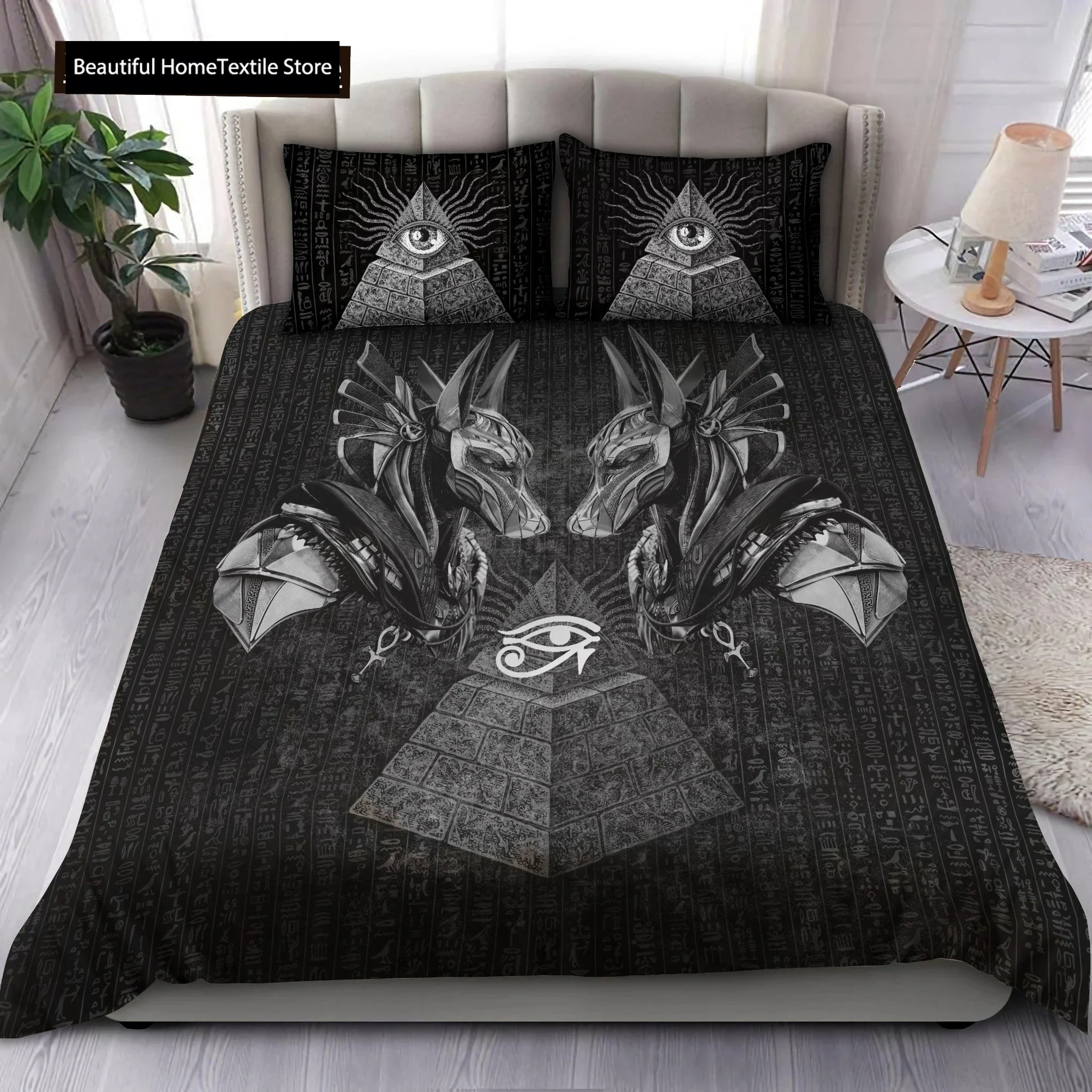Ancient Egypt Anubis Egyptian  - Home Textiles Egypt review and price