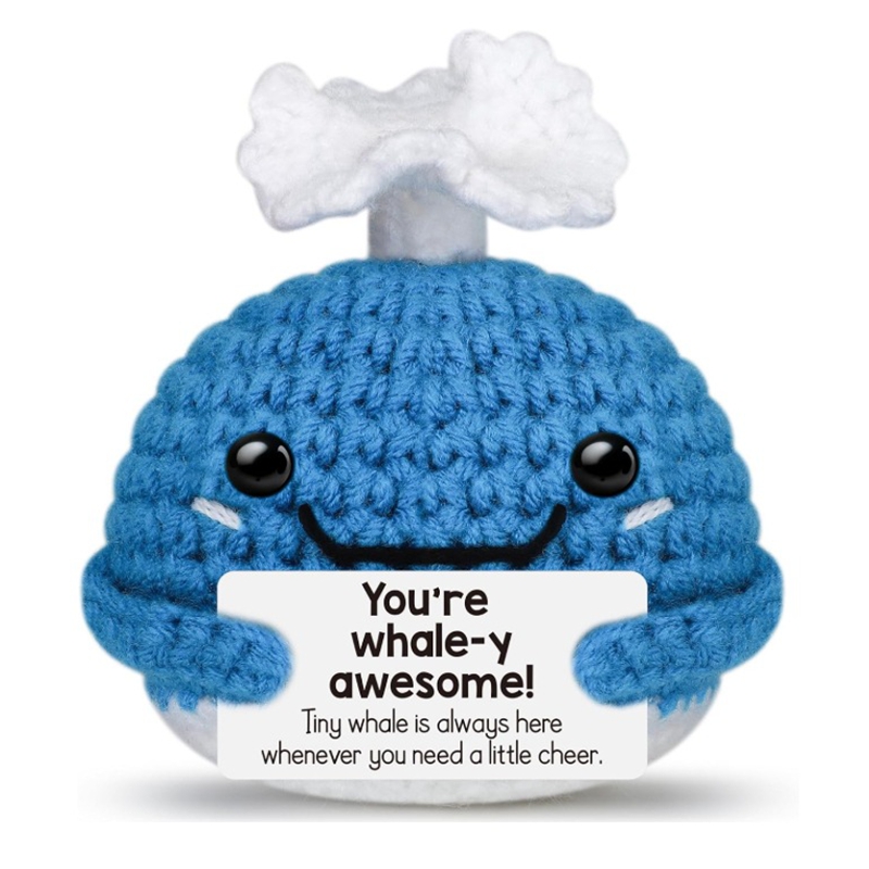 Funny Crochet Whale Dolls with - Home Textiles Today review and price
