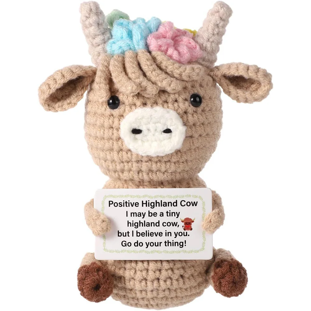Crochet Emotional Cow Doll Dec - Home Textiles Today review and price