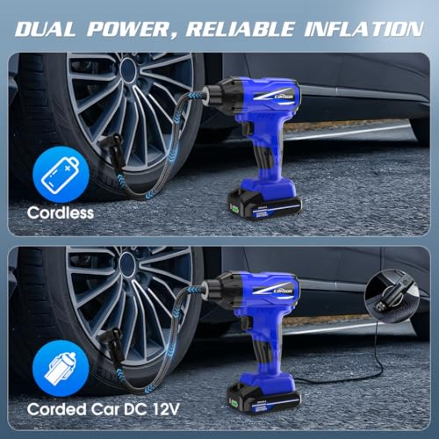 Tire Inflator Portable Air Com - P & C Home Textiles Usa review and price