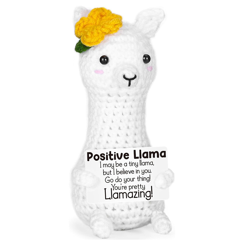 Funny Handmade Crochet Llama P - Home Textiles Today review and price