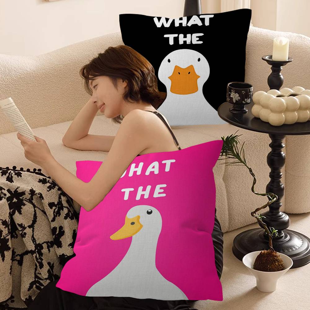What The Duck Print Art Funny  - Home Art Textiles review and price