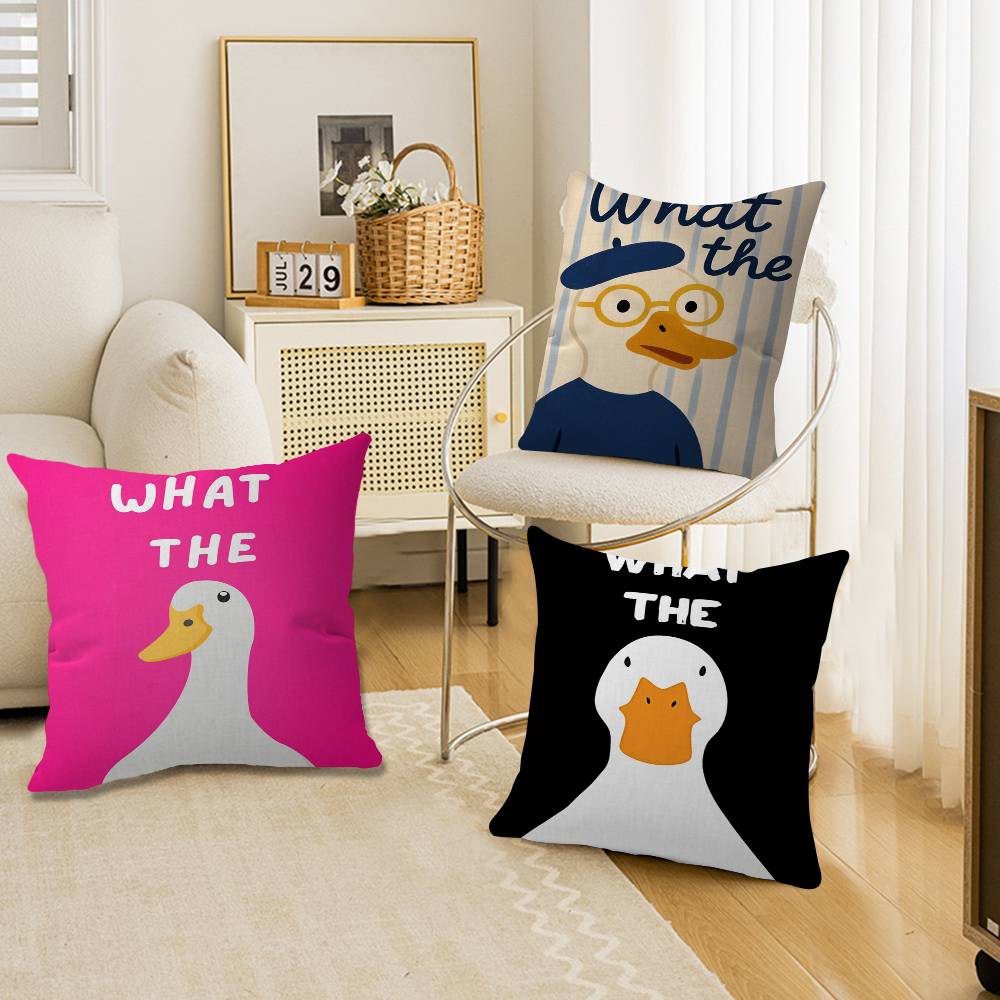 What The Duck Print Art Funny  - Home Art Textiles review and price