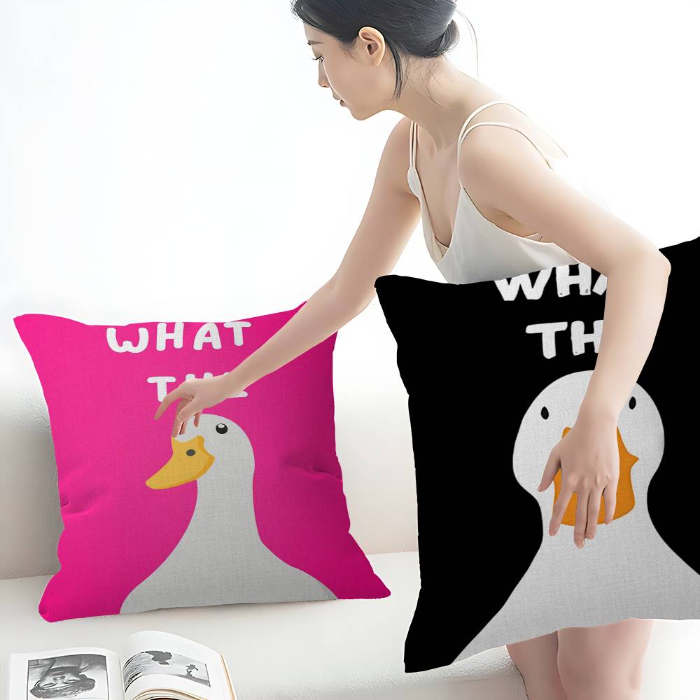 What The Duck Print Art Funny  - Home Art Textiles review and price