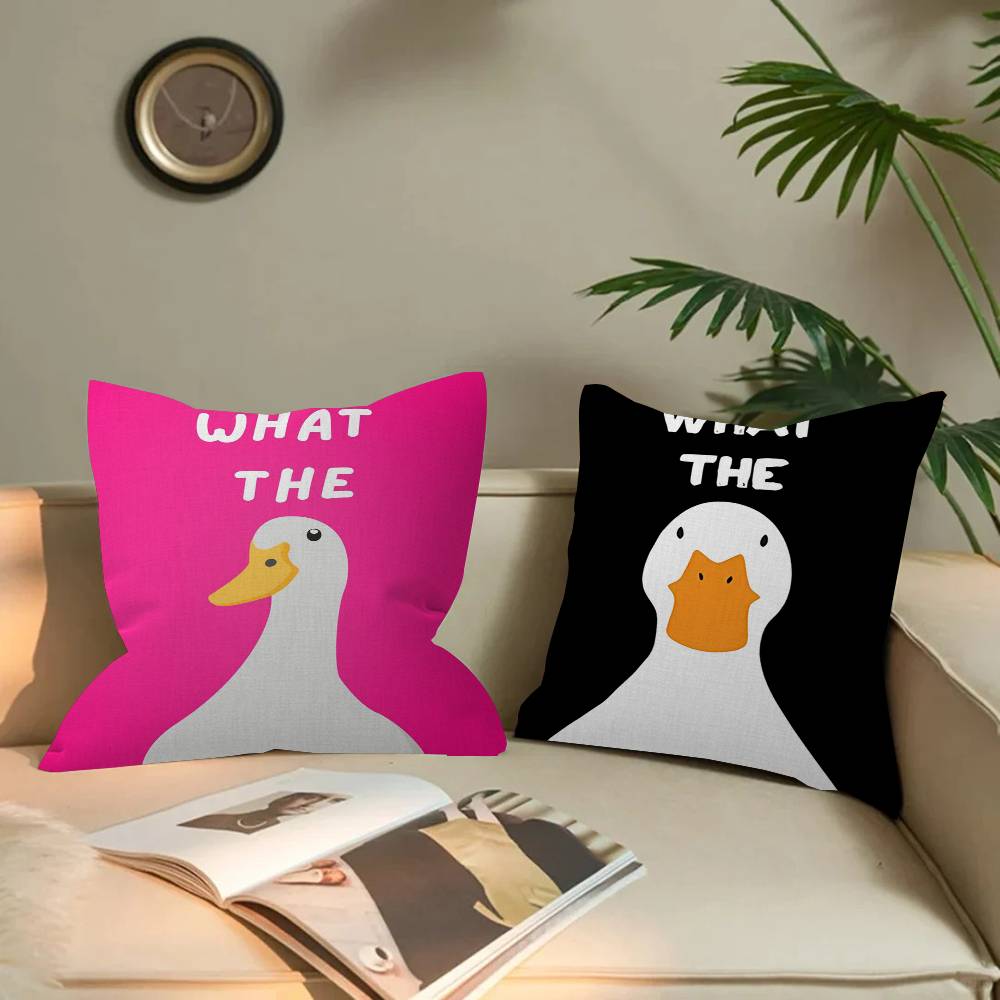What The Duck Print Art Funny  - Home Art Textiles review and price