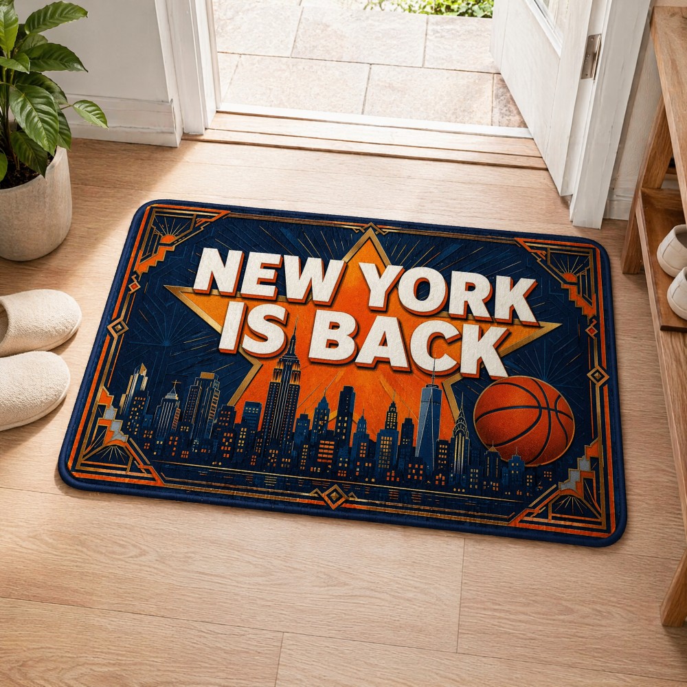 New York Basketball Doormat NY - Home Textiles New York review and price