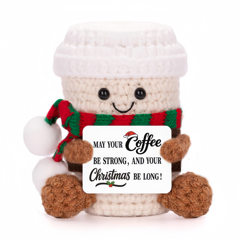 Handmade Crochet Coffee Doll w - Home Textiles Today review and price