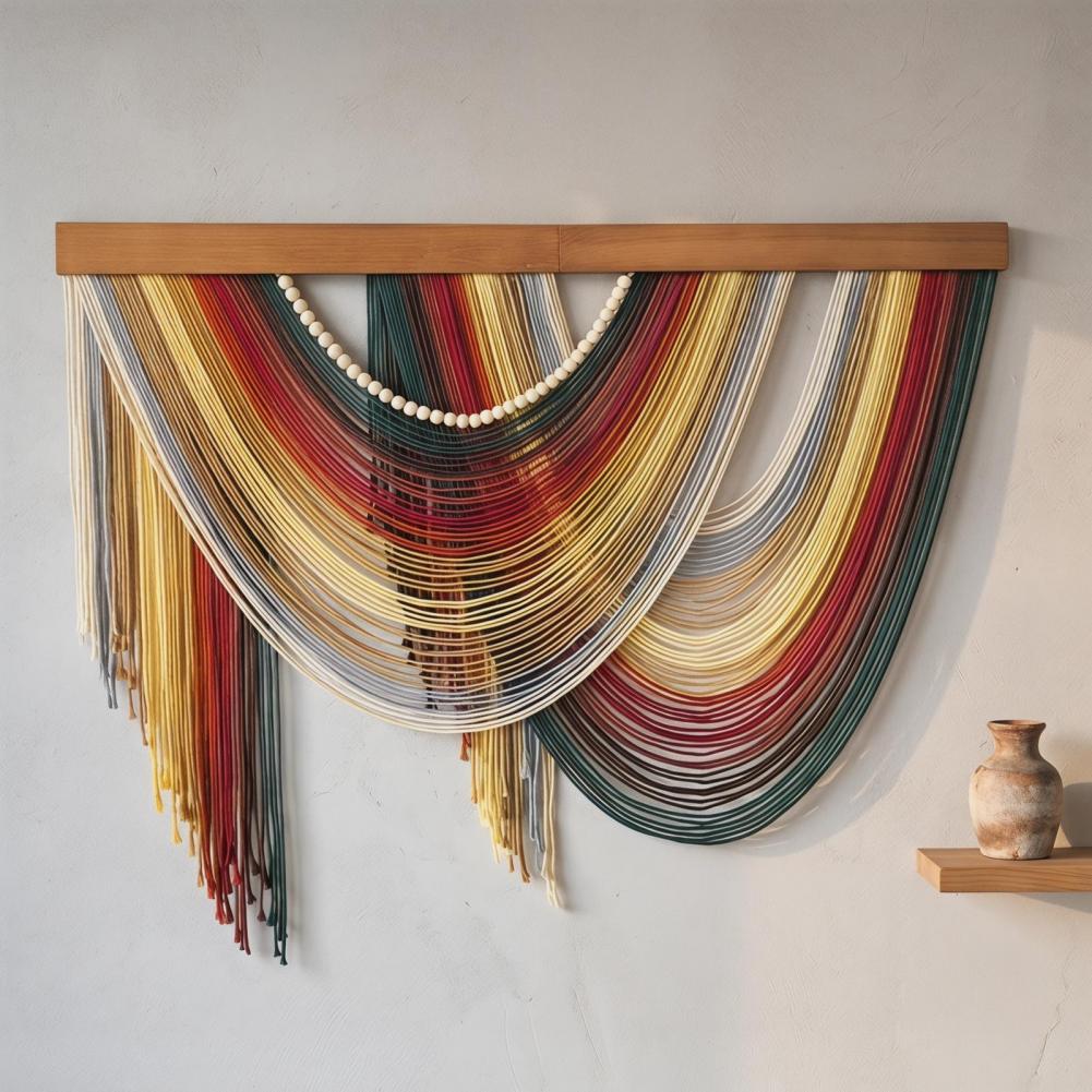 Handmade Tassel Tapestry Retro - Home Art Textiles review and price