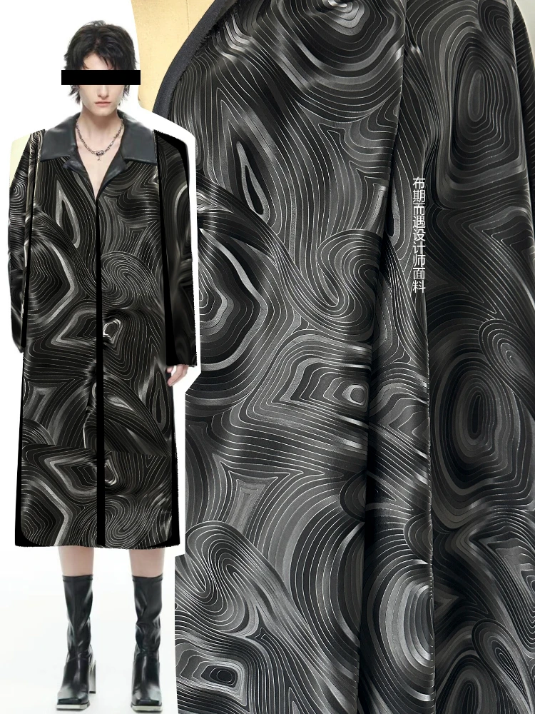 Black PU Leather Fabric Design - Home Fashion Textiles review and price