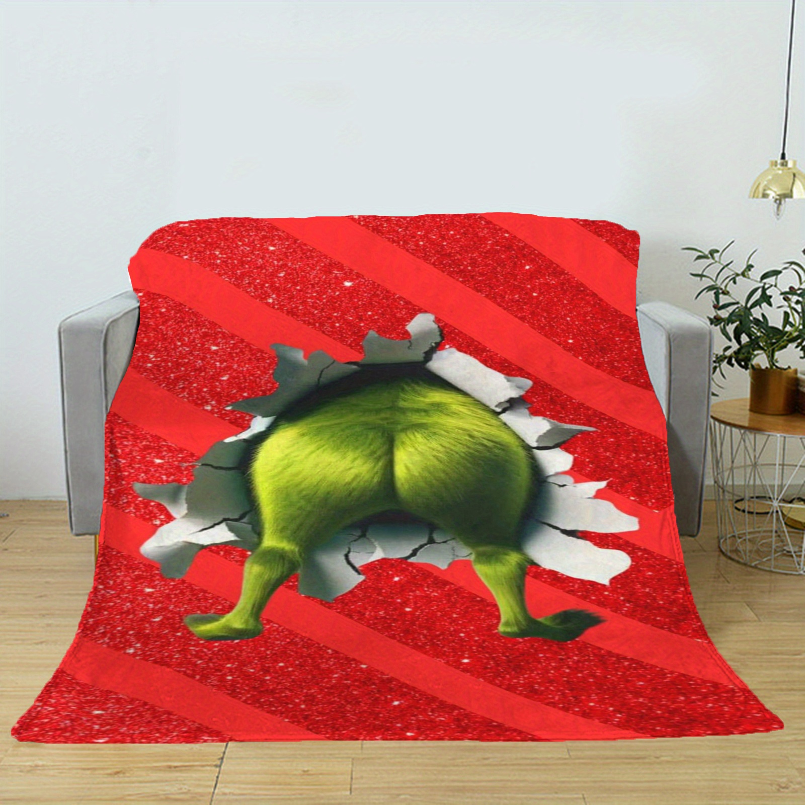 A plush wool blanket featuring - Home Textiles Images review and price