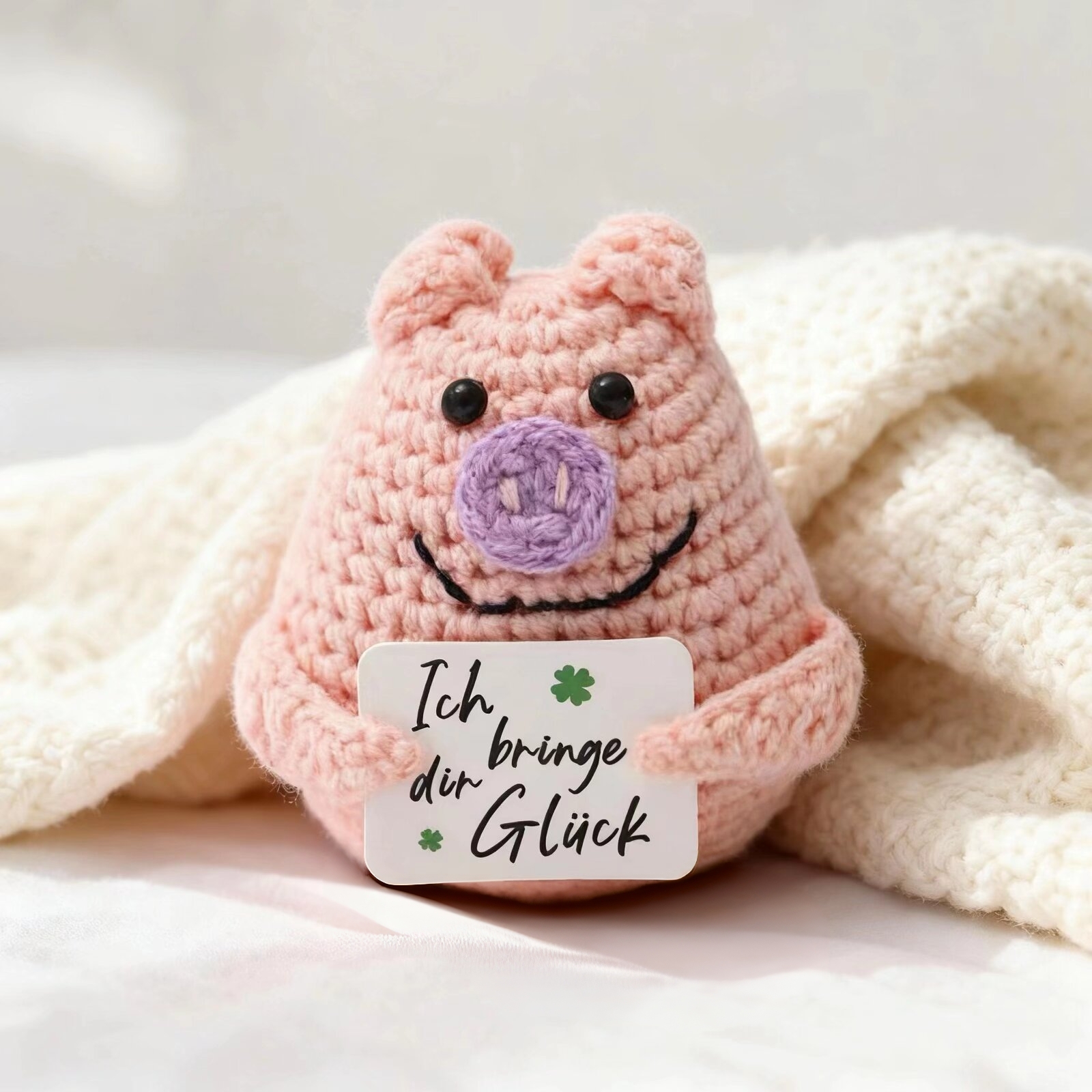 Crochet Emotional Support Pig  - Home Textiles Today review and price