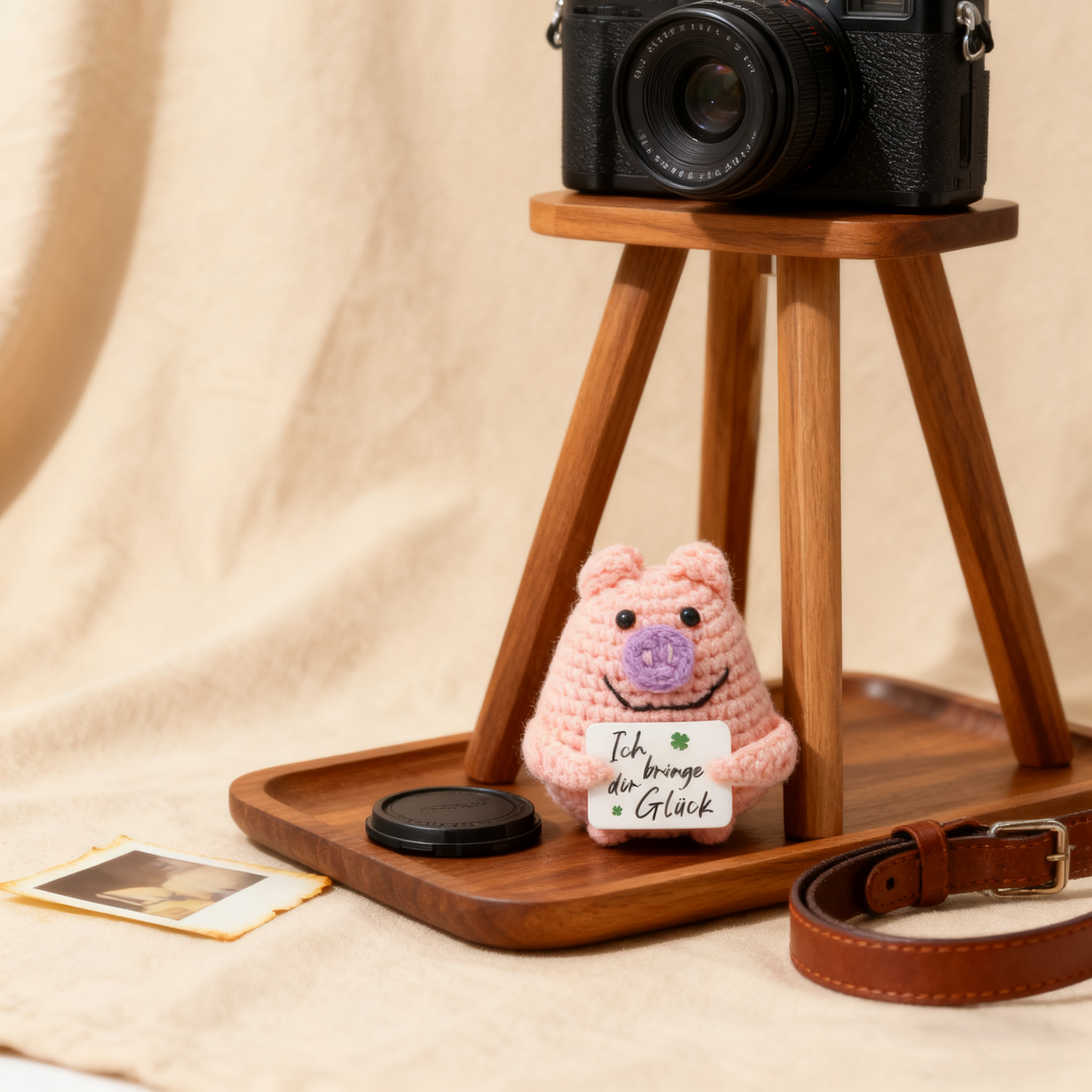 Crochet Emotional Support Pig  - Home Textiles Today review and price