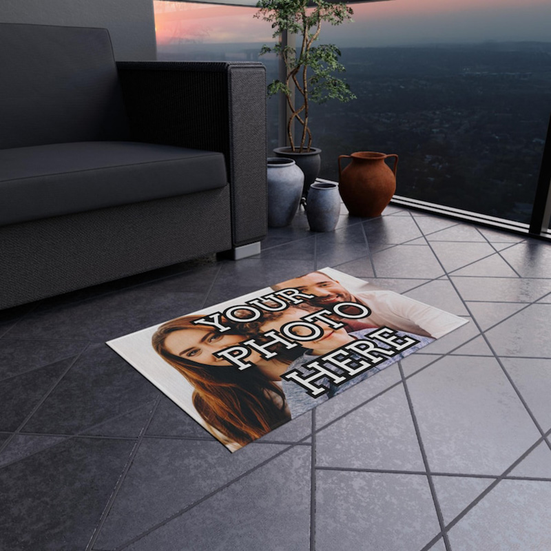 Rug custom image color select  - Home Textiles Images review and price