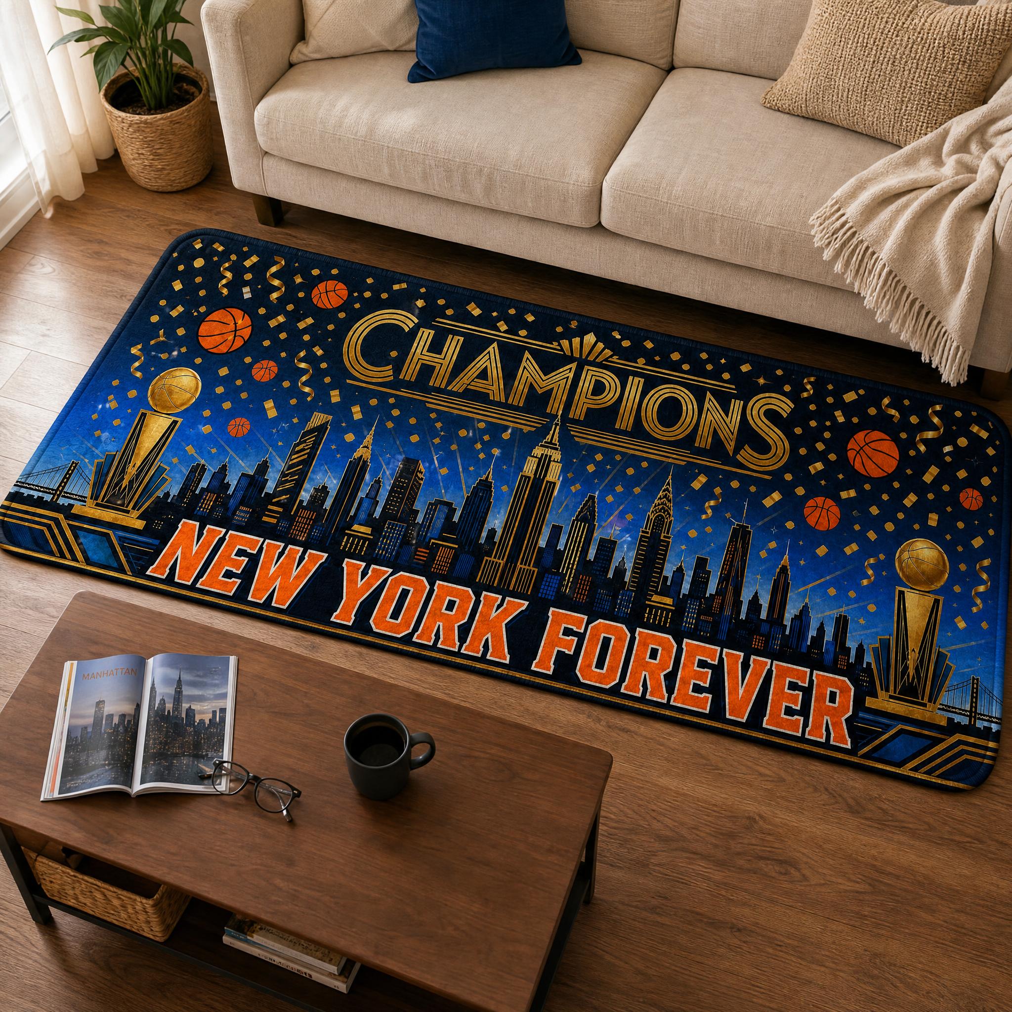 New York Basketball Runner Rug - Home Textiles New York review and price