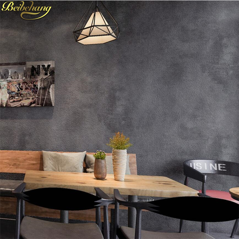 Retro cement gray wallpapers p - Home Textile Industry review and price