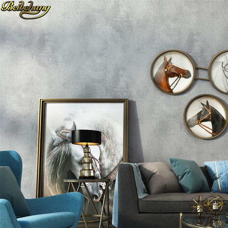 Retro cement gray wallpapers p - Home Textile Industry review and price