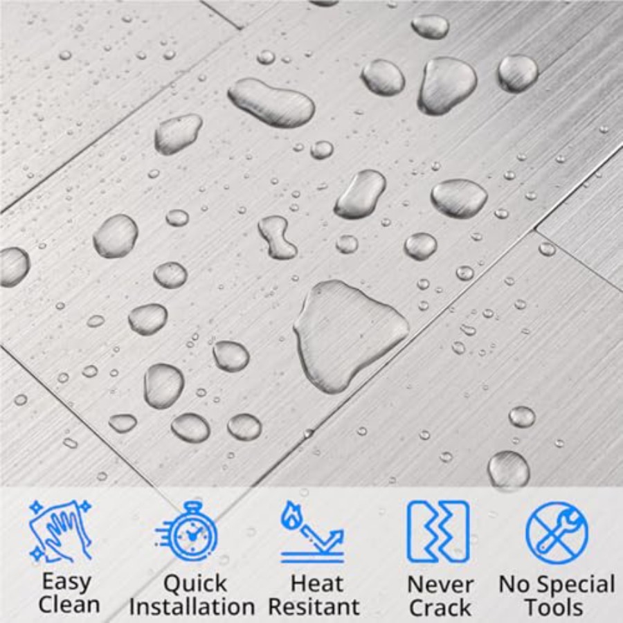 30-Piece Peel and Stick Metal  - P & C Home Textiles Usa review and price