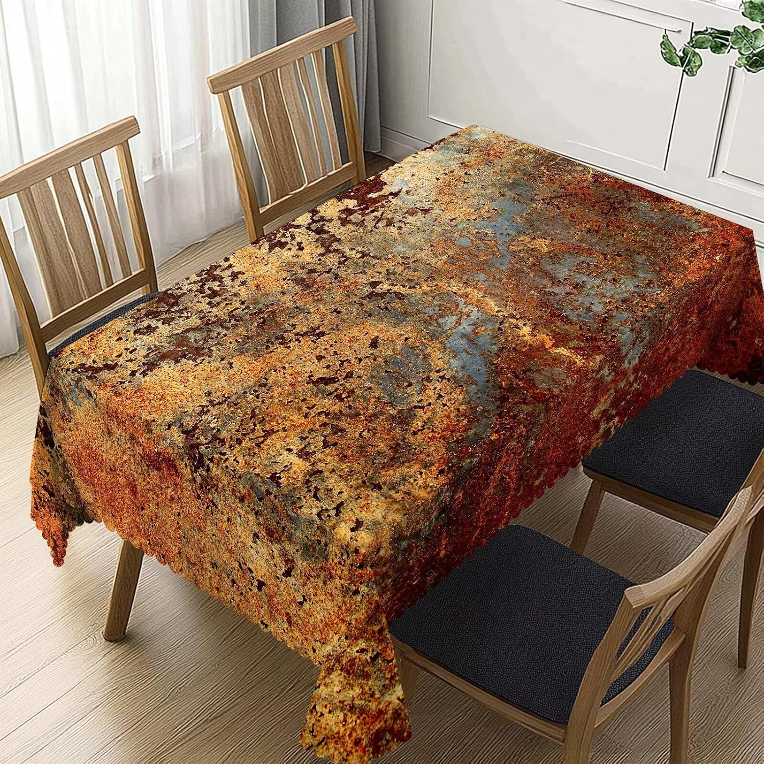 Industrial Brown Rust Metal Ta - Home Textile Industry review and price