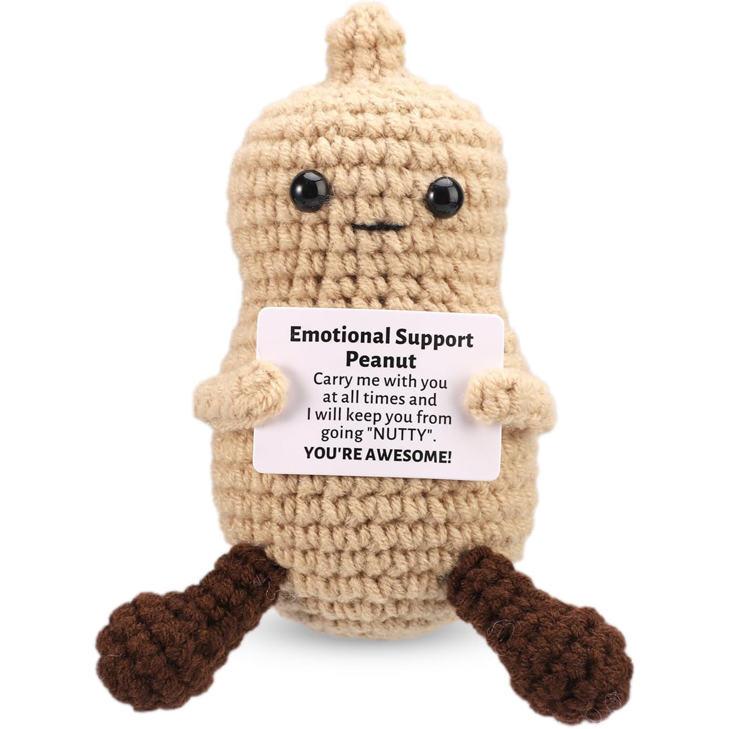 Funny Crochet Peanut Handmade  - Home Textiles Today review and price