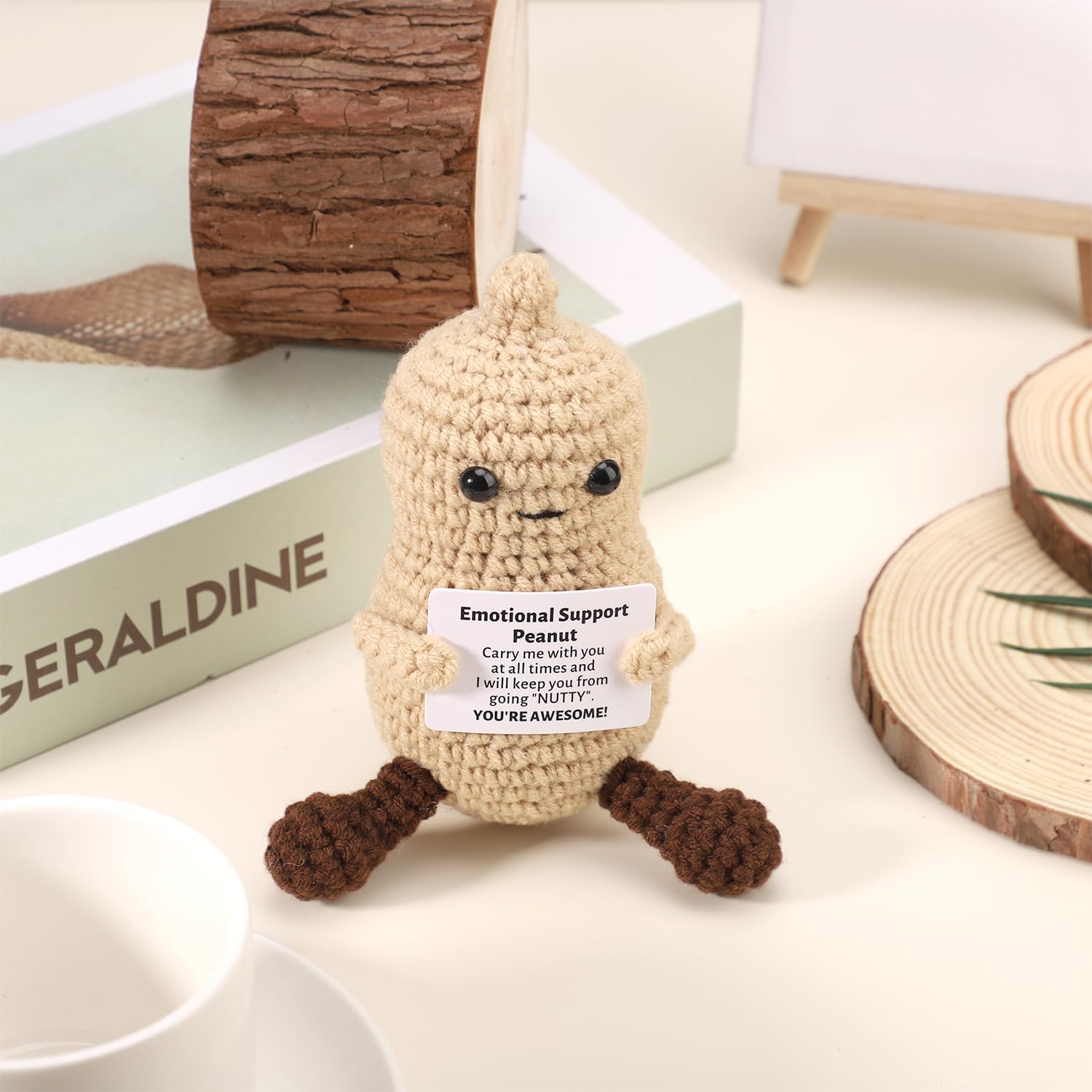 Funny Crochet Peanut Handmade  - Home Textiles Today review and price