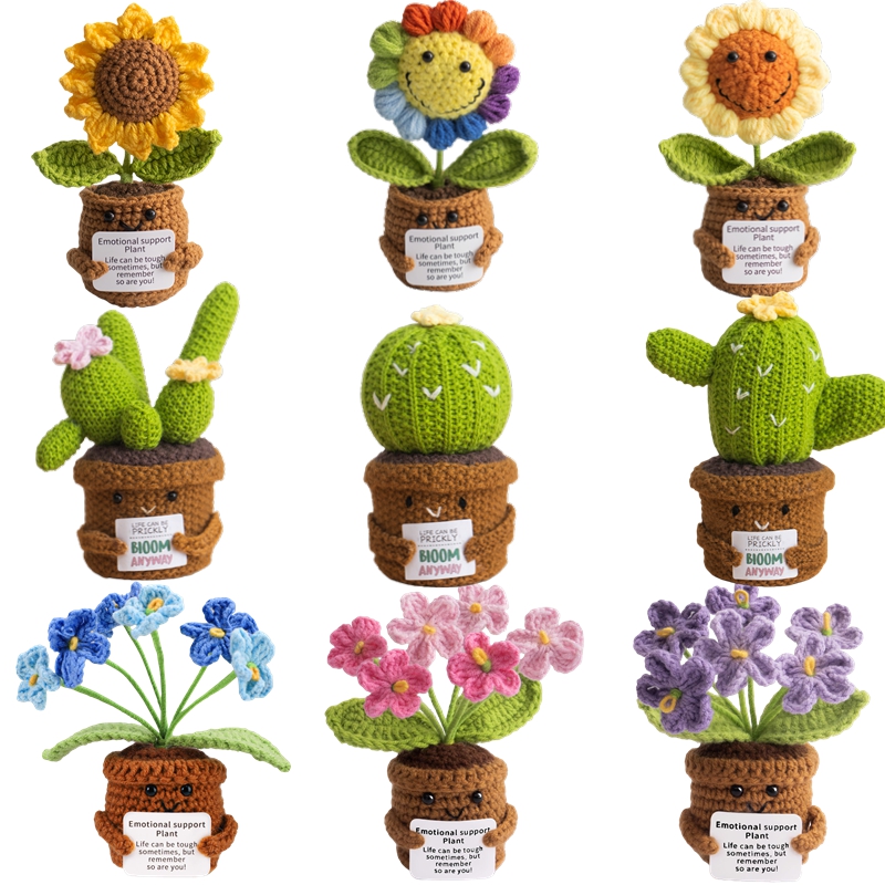 Handmade Crochet Emotional Sup - Home Textiles Today review and price
