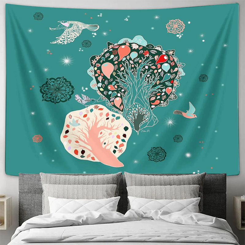 Boho Tapestry Nature Wall Hang - Home Art Textiles review and price