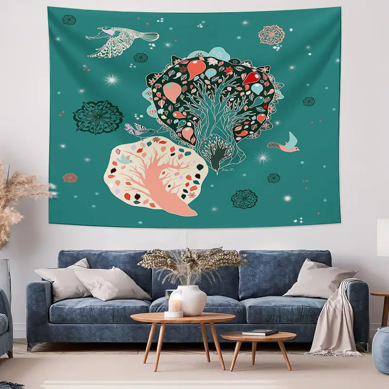 Boho Tapestry Nature Wall Hang - Home Art Textiles review and price